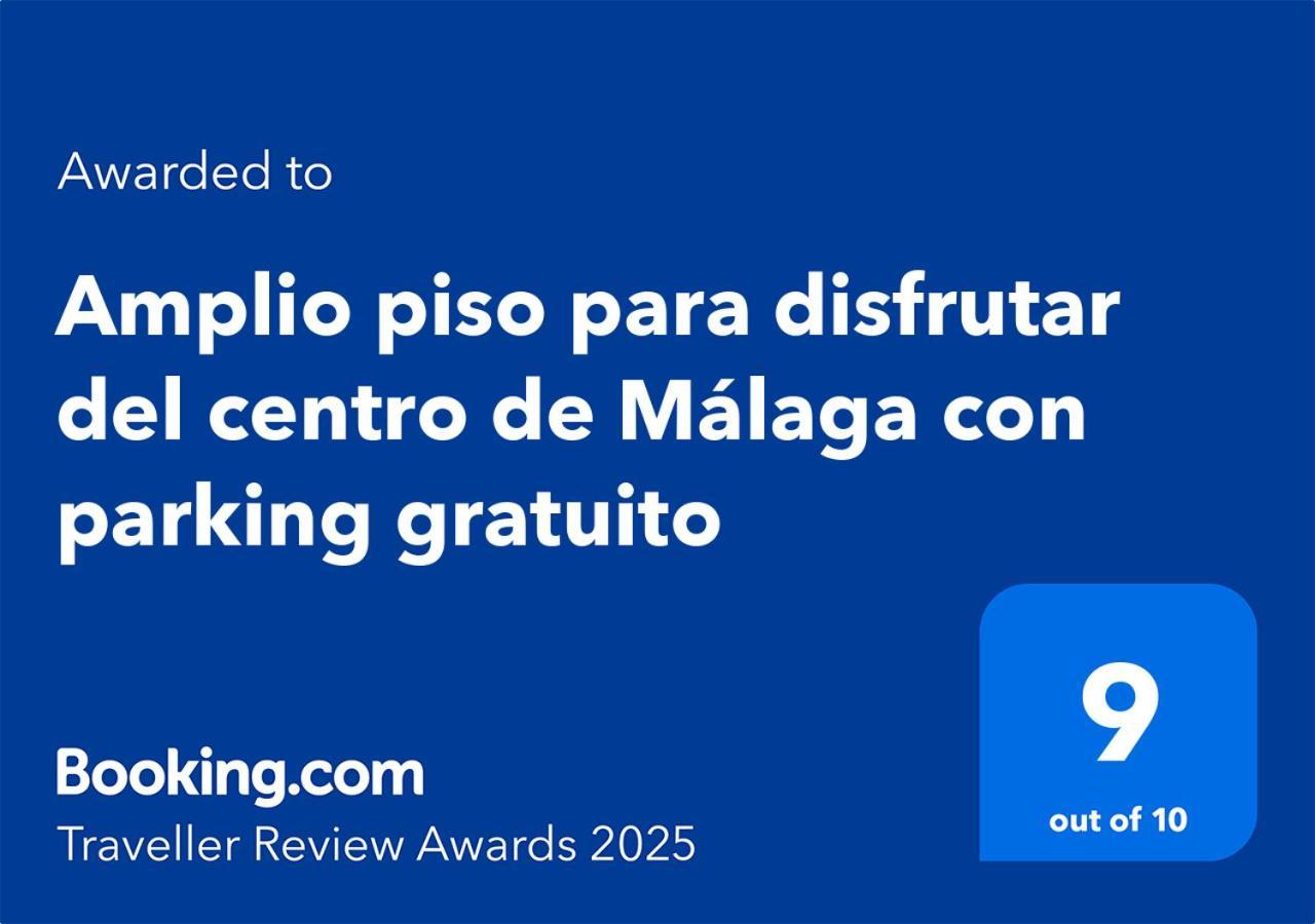 Amplio Piso Para Disfrutar Del Centro De Malaga Con Parking Gratuito Eksteriør bilde